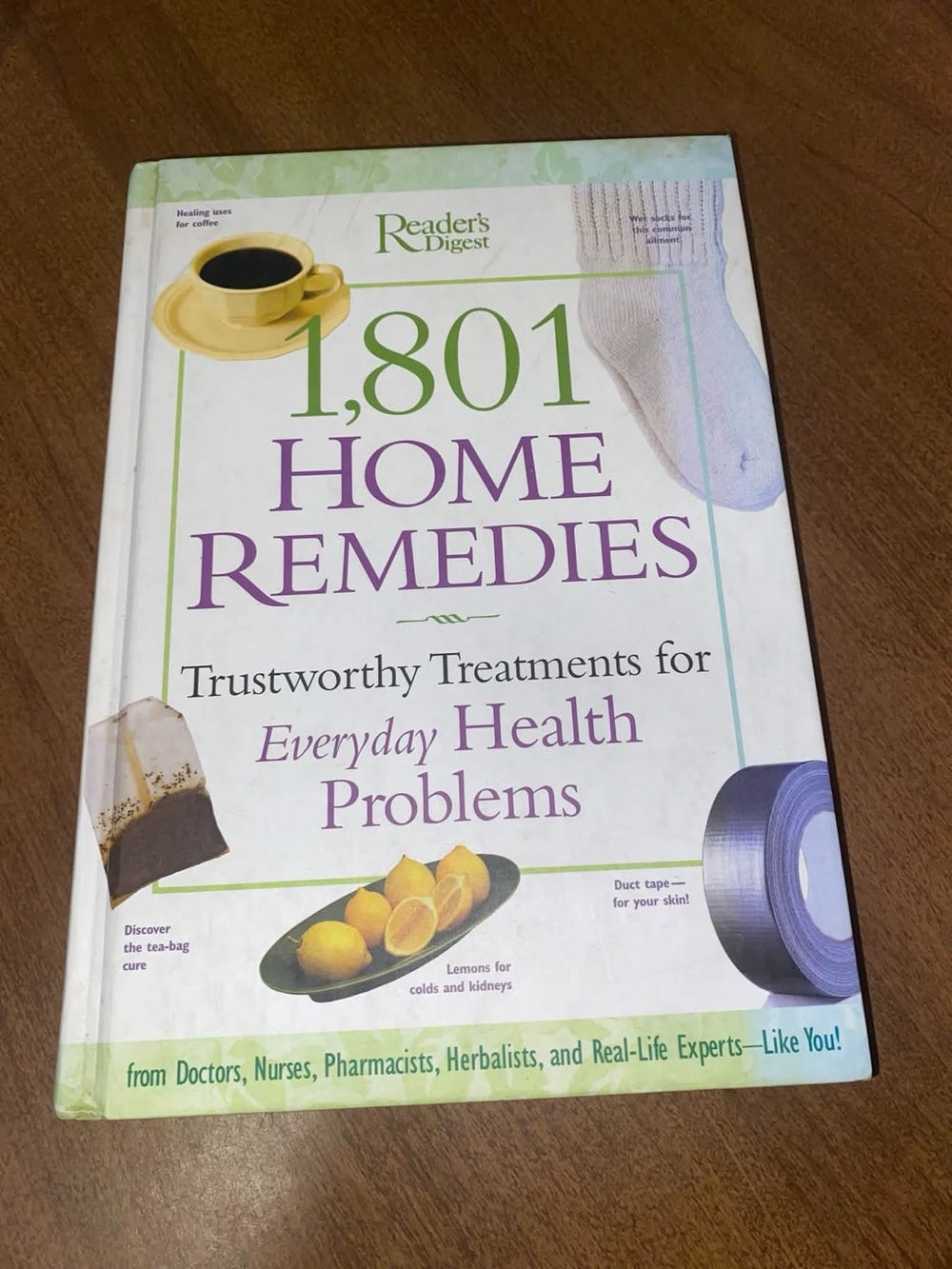1,801 Home Remedies - White Cover